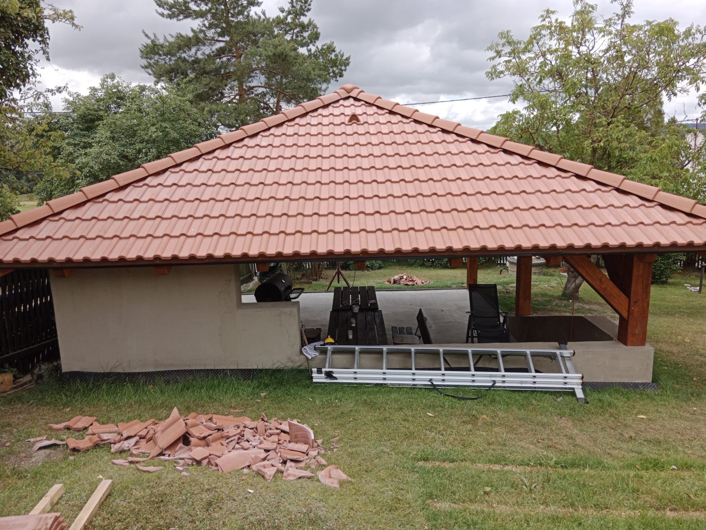 Volně stojící přístřešek, fotka 5 z 8