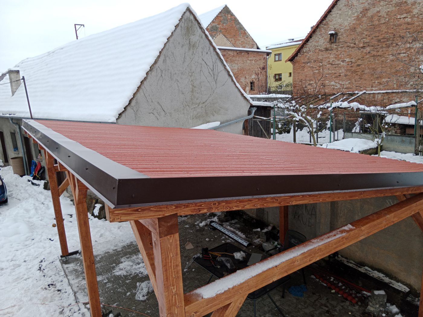 Pergola s posezením, fotka 1 z 6