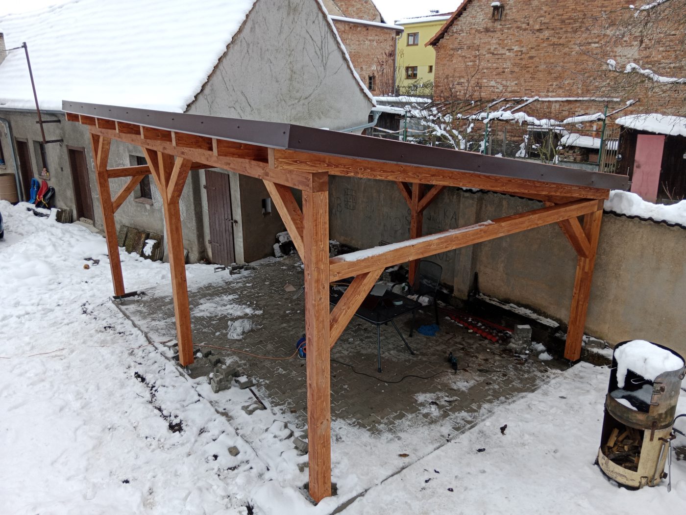 Pergola s posezením, fotka 4 z 6